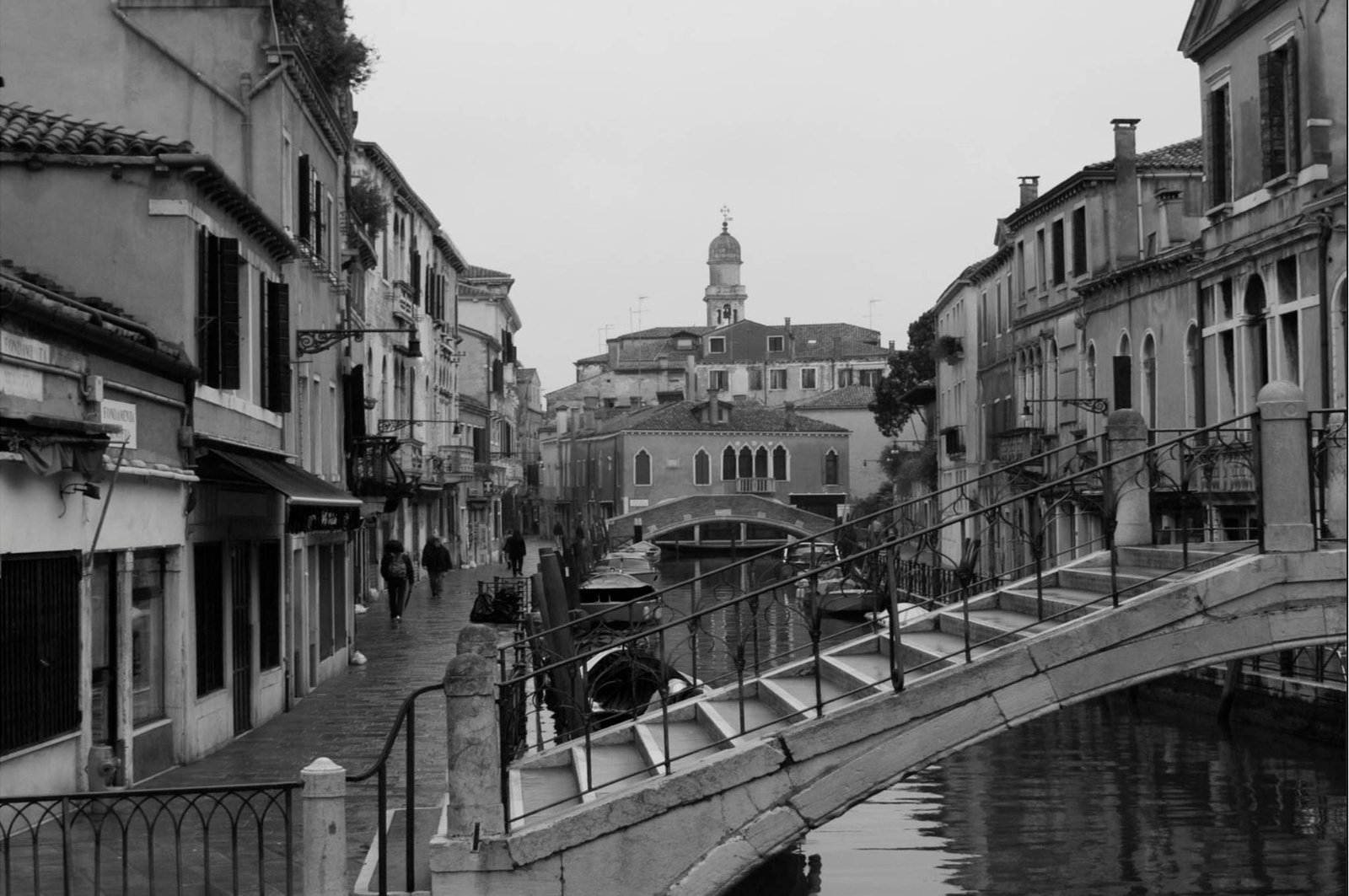 Foto di Venezia in bianco e nero