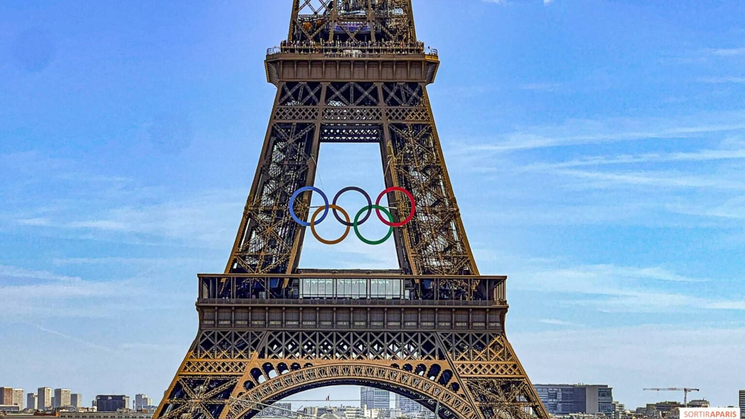 Anelli Olimpici sulla Torre Eiffel Marketing e Comunicazione