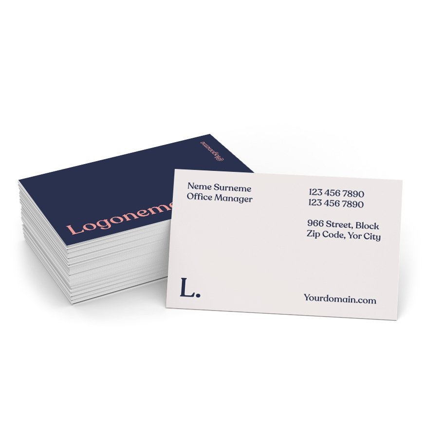 Business card con stampa personalizzata dei i tuoi dati aziendali, per farti ricordare dai tuoi clienti