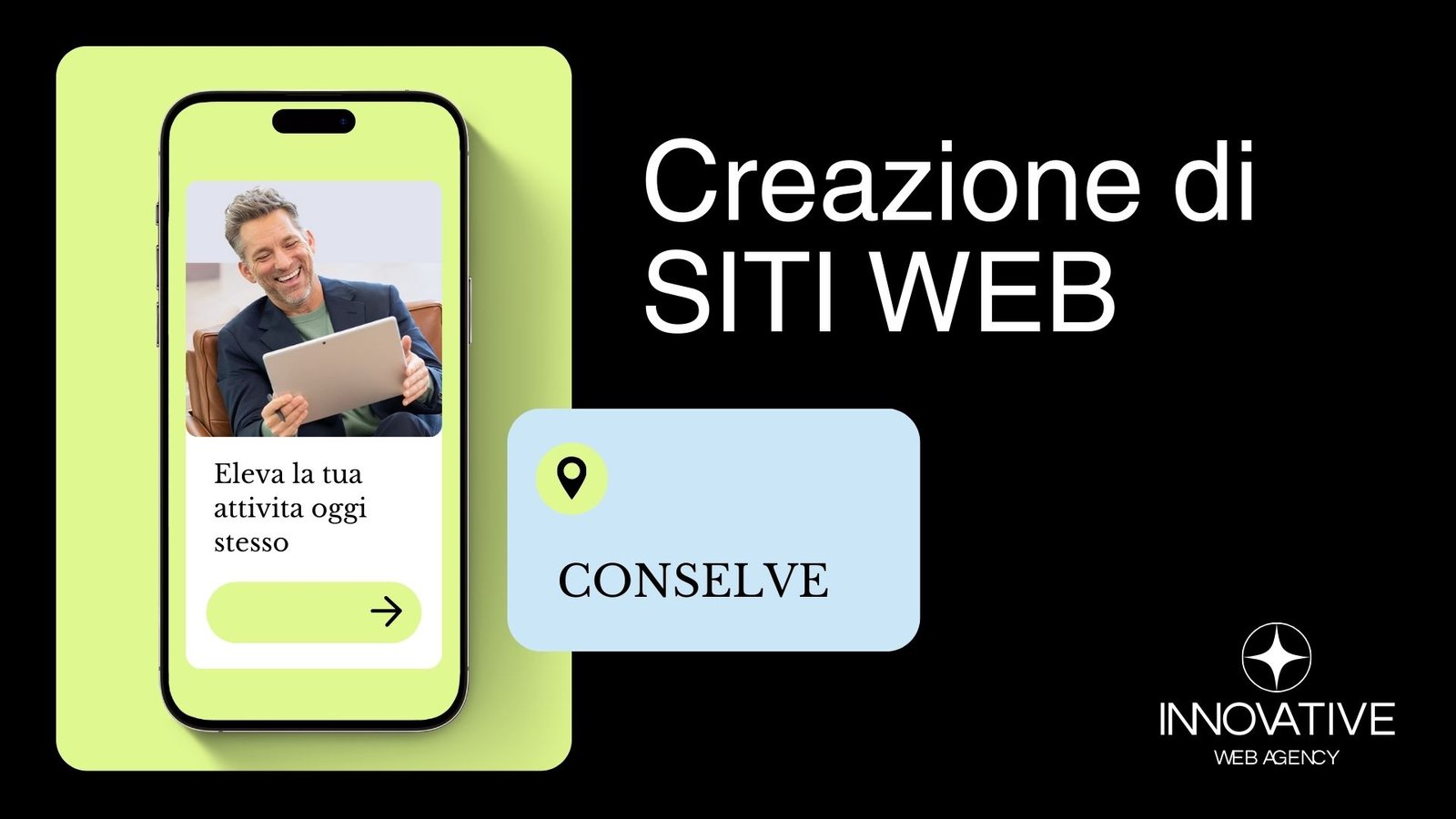 Creazione di siti web a Conselve per aziende locali, professionale e ottimizzato.