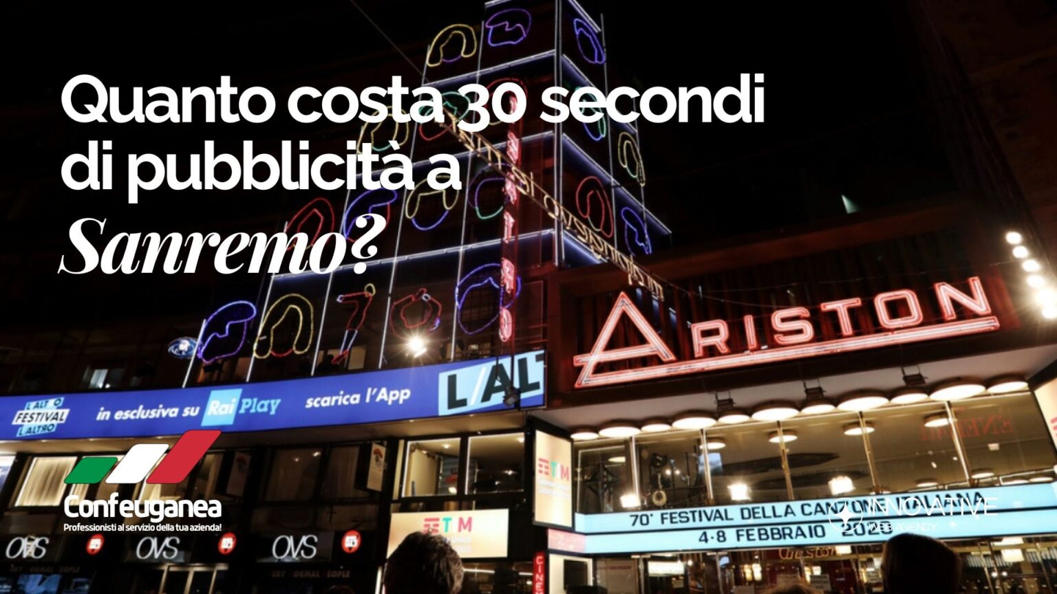 Quanto costa 30 secondi di pubblicità a Sanremo Guida completa per aziende e imprenditori
