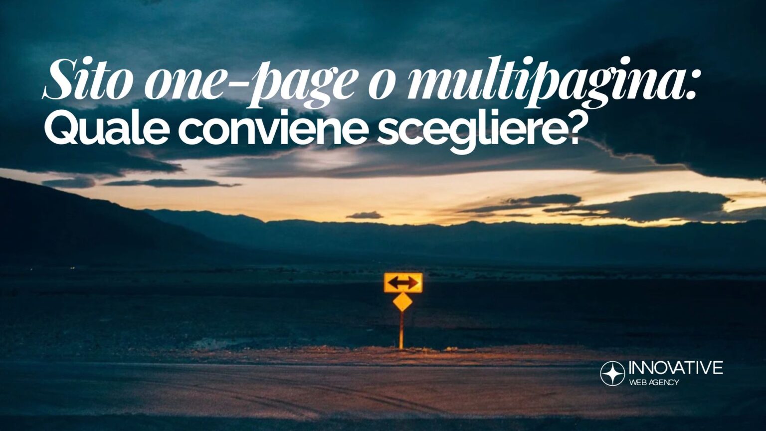 Sito one-page o multipagina: come scegliere per posizionarsi e convertire